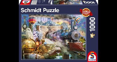 Schmidt - Legpuzzel - Magische reis - 1000 stukjes - Volwassenen - vanaf 12 jaar