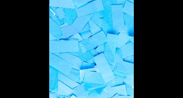 Confetti shooter 40 cm - Gender reveal boy paper