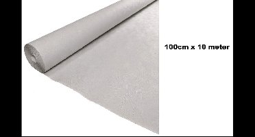 Tafelkleed op rol wit 100cm x 10meter papier - word geleverd in ingepakte rol van 10 meter