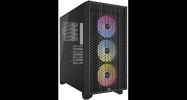 Corsair iCUE 3000D - RGB Airflow USB 3.2 750W 80+ Bronze Mid Tower ATX Gaming Behuizing (CC-9020161-EU)