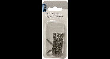 QL metaalschroef - M3x50 - DIN963 - RVS - voor inbouwdoos