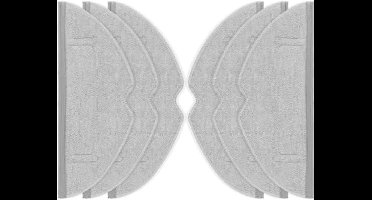 PromoHome 6-delig microvezel Geschikt voor Roborock S8/S8+/S7/S7+/S7 MaxV/S7 MaxV Ultra / S7 Pro Ultra/T7 / T7 Plus