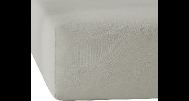 De Witte Lietaer Hoeslaken Elena Silver - 90 x 200/220 x h 30 - Katoen Jersey