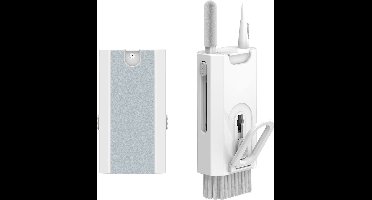 8-in-1 Schoonmaak Kit - Reinigen Set voor Laptops, Tablets, Telefoons, Schermen en Oortelefoons - Ergonomisch Ontwerp