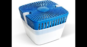 Bison AirMax Vochtvreter Luchtontvochtiger voor Huis & Kelder – Vochtvreter / Dehumidifier – Navulbaar Ontvochtigingsapparaat tegen Condens & Schimmel – Huishoudelijke Vochtbestrijding – 450 g (±30 m³) 1 Stuks [B01473]