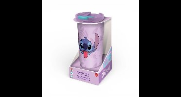 Disney - Lilo & Stitch - Roestvrijstalen Reisbeker - Stitch Palms - Stor