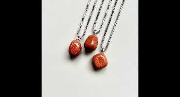 Gemstone ketting Goudsteen