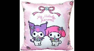 Sakami Merchandise Sanrio Pillow Hello Kitty & Friends Pastel Flower 35 x 35 cm Kussens