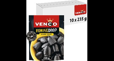 Venco honingdrop - zoete drop - 10x235g