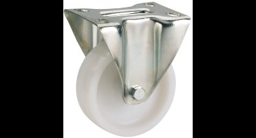 Dornerhelm bokwiel op plaat 80 mm