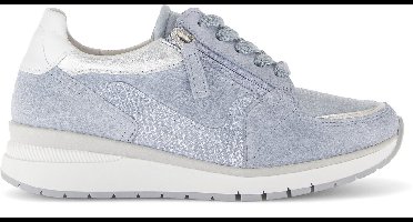 Gabor -Dames - blauw licht - sneakers - maat 39