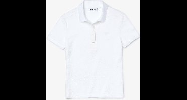 Lacoste Dames Poloshirt - White - Maat 42
