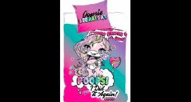 Poopsie Slime Surprise éénpersoons dekbedovertrek 140 X 200 cm + 1 kussensloop 63 X 63 cm