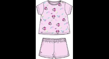 Disney Minnie Mouse Baby pyjama - roos - maat  12 maanden