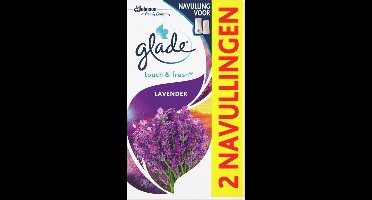 Glade One Touch Lavendel navulling - 2 x 10 ml