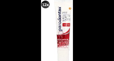 Parodontax Tandpasta Fluoride Mini - Voordeelverpakking 12x20ml (Oude Formule)