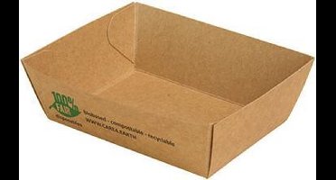 80 st. 80st. Kartonnen Frietbakjes A7