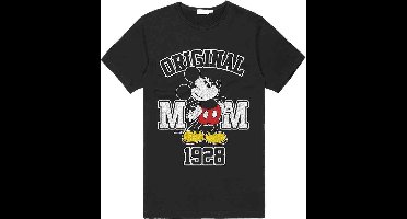 Disney Mickey Mouse - Original Heren T-shirt - S - Zwart