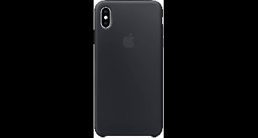 Apple Siliconen Back Cover voor iPhone XS Max - Zwart