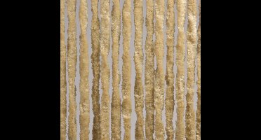 Luxe Kattenstaart Vliegengordijn - 90 x 220cm - Beige