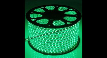 LED Strip 230V - Groen - 8 meter - IP66