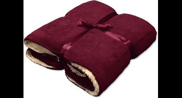D- Unique Living | Coby plaid 130x160cm tawny port