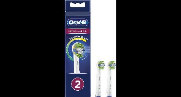Oral-B FlossAction - Met CleanMaximiser-technologie - Opzetborstels - 2 Stuks