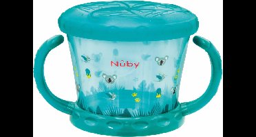 Nûby - Koekendoosje - "Snack keeper" - Groen - 12m+