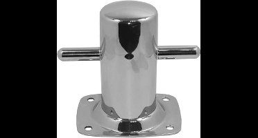 RVS Bolder - Met voetplaat Ø60x120mm
