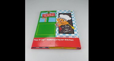 Amsterdam Toys Uitklapbare speel keuken - Met menukaart en recepten boek