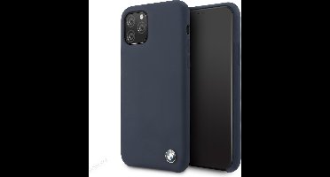 BMW Silicone Back Case - Geschikt voor Apple iPhone 11 Pro (5.8") - Blauw