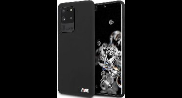 BMW M-Line Silicone Case voor Samsung Galaxy S20 Ultra - Zwart