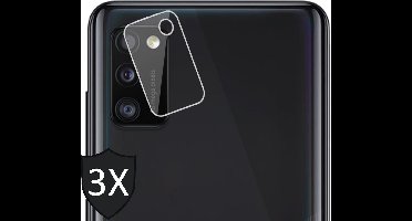 Camera Screenprotector geschikt voor Samsung Galaxy A41 - 3x Glas Screen Protector