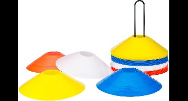 Avento Afbakenpionnen - Lite Speed - 40 stuks - 4 kleuren