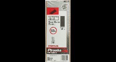 Piranha schuurstrookset 115x280mm – K60/100/150 (3 st.)