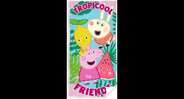 Peppa Pig strandlaken Tropical friend 70 x 140 cm