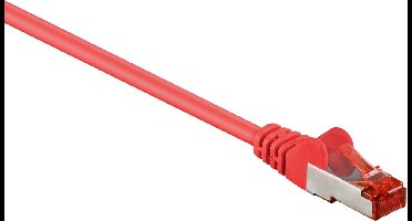 Wentronic 68277 - Cat 6 UTP-kabel - RJ45 - 0.5 m - Rood