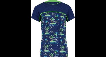 4PRESIDENT T-shirt jongens - Wave AOP - Maat 98