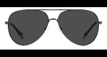 POLAROID Zonnebril (PLD6187/S) Volwassenen Zilverkleurig Volledig omrand Polarizerend