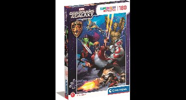 Clementoni - Puzzel 180 Stukjes Marvel Guardians Of The Galaxy, Kinderpuzzels, 7-9 jaar, 29783