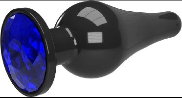 Dolce piccante - Jewellery Graphite Style Small - Anal Toys Buttplugs Blauw