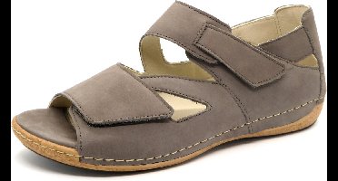 Waldläufer Dames Sandaal - 342025-191-088 Grijs - Wijdte H - Maat 6 (39)