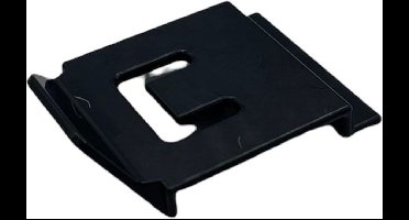 Plisse hordeur clip Zwart