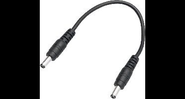 Male to male AC adapter kabel - 20cm
