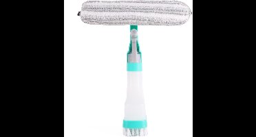 Benson Raamwisser spray 5-in-1 - raamtrekker - spuitfles - schrobber - blauw - kunststof