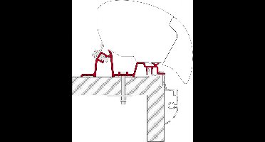 Fiamma Kit Hobby Premium Luifel Adapter voor Fiamma F80/F65