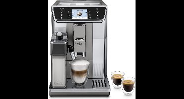 De'Longhi PrimaDonna ECAM650.55.MS - Volautomatische Espressomachine - Zilver/Zwart