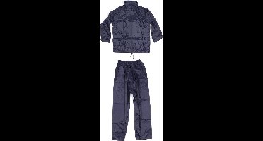 Lastpak Basic regenpak - wind- en waterdicht - blauw - maat XXL