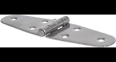 ProPlus Scharnier 145 x 72 mm - A2 RVS Aisi 316 - 6 Gaats