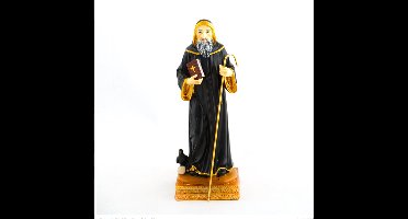 Hlg. Benedictus beeld 21 cm / polystone / katholiek